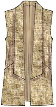 الگوهای مک کالز 7332 Y، جلیقه و ژاکت زنانه، سایز XSM-MED، چند رنگ، Y (خیلی کوچک-متوسط)