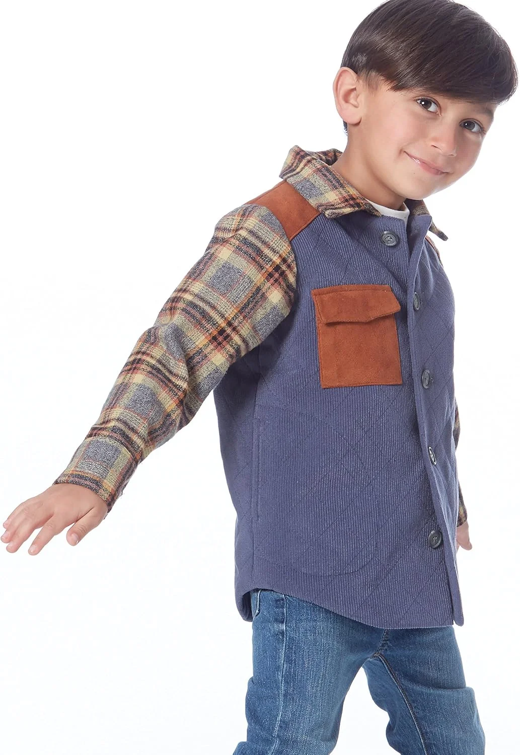 الگوهای خیاطی مک کالز 7638، ژاکت مردانه و پسرانه، سایزهای 3-8، کاغذی، چند رنگ الگوهای خیاطی مک کالز 7638، ژاکت مردانه و پسرانه، سایزهای 3-8، کاغذی، چند رنگ