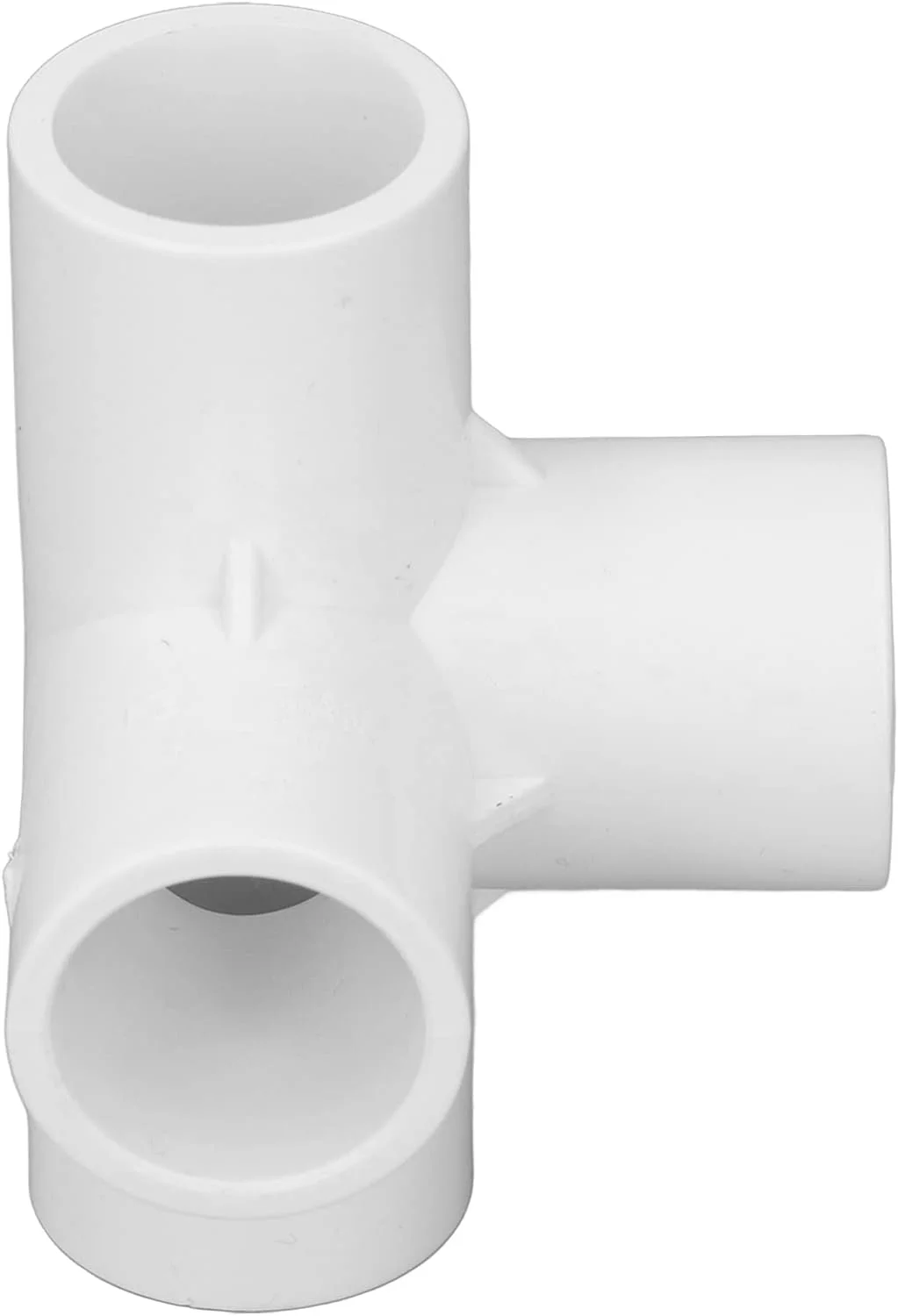 اتصال PVC چهار طرفه YDuupxe، اتصال دهنده زانویی PVC بادوام، 20 عدد قطر داخلی 25 میلی متر، ایده آل برای لوله های آب و اتصالات گلخانه ای (سفید)