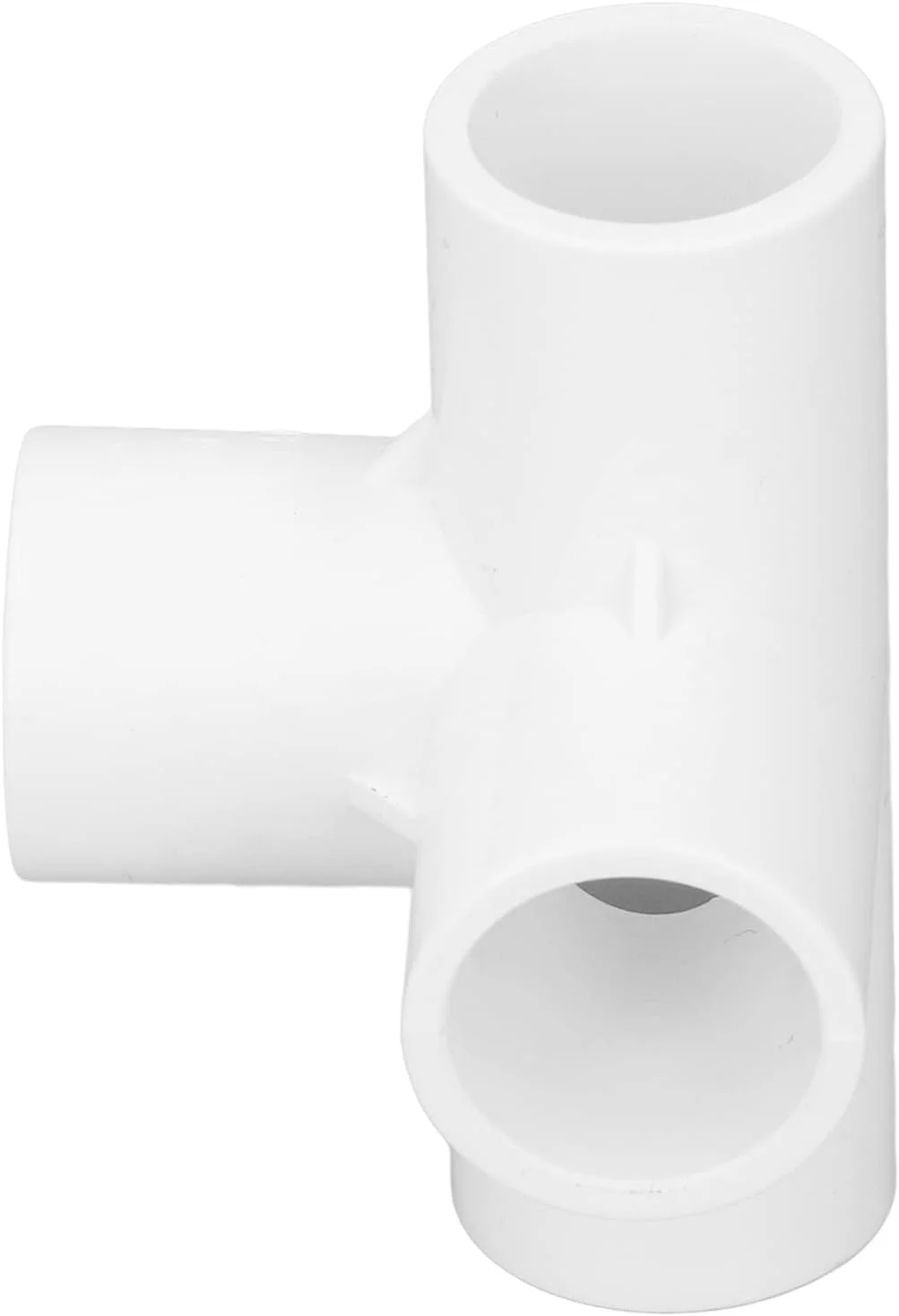 اتصال PVC چهار طرفه YDuupxe، اتصال دهنده زانویی PVC بادوام، 20 عدد قطر داخلی 25 میلی متر، ایده آل برای لوله های آب و اتصالات گلخانه ای (سفید)