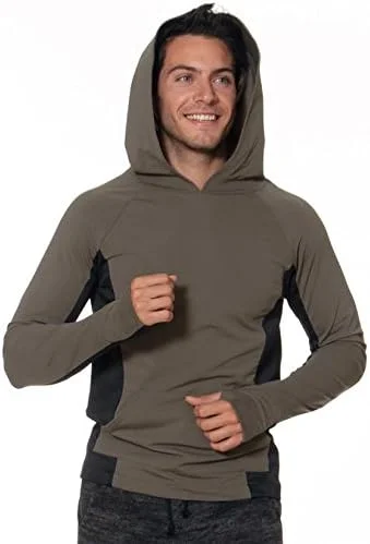 الگوهای خیاطی مک کال M7486 XM، الگوی دوخت تاپ های آستین رگلان مردانه و شلوار بند دار، سایز SML-MED-LRG