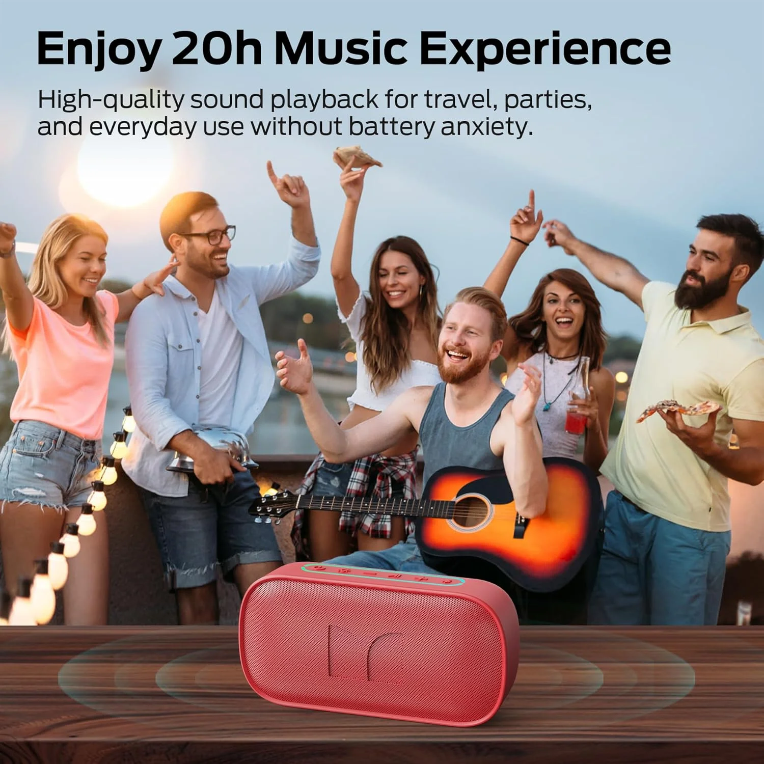 اسپیکر بلوتوثی Monster S150، بلوتوث قوی 5.4، اسپیکر بی سیم ضد آب IPX7، پشتیبانی از اتصال چند کاناله، تماس هندزفری HD، اسپیکرهای با طراحی جمع و جور اسپیکر بلوتوثی Monster S150، بلوتوث قوی 5.4، اسپیکر بی سیم ضد آب IPX7، پشتیبانی از اتصال چند کاناله، تماس هندزفری HD، اسپیکرهای با طراحی جمع و جور