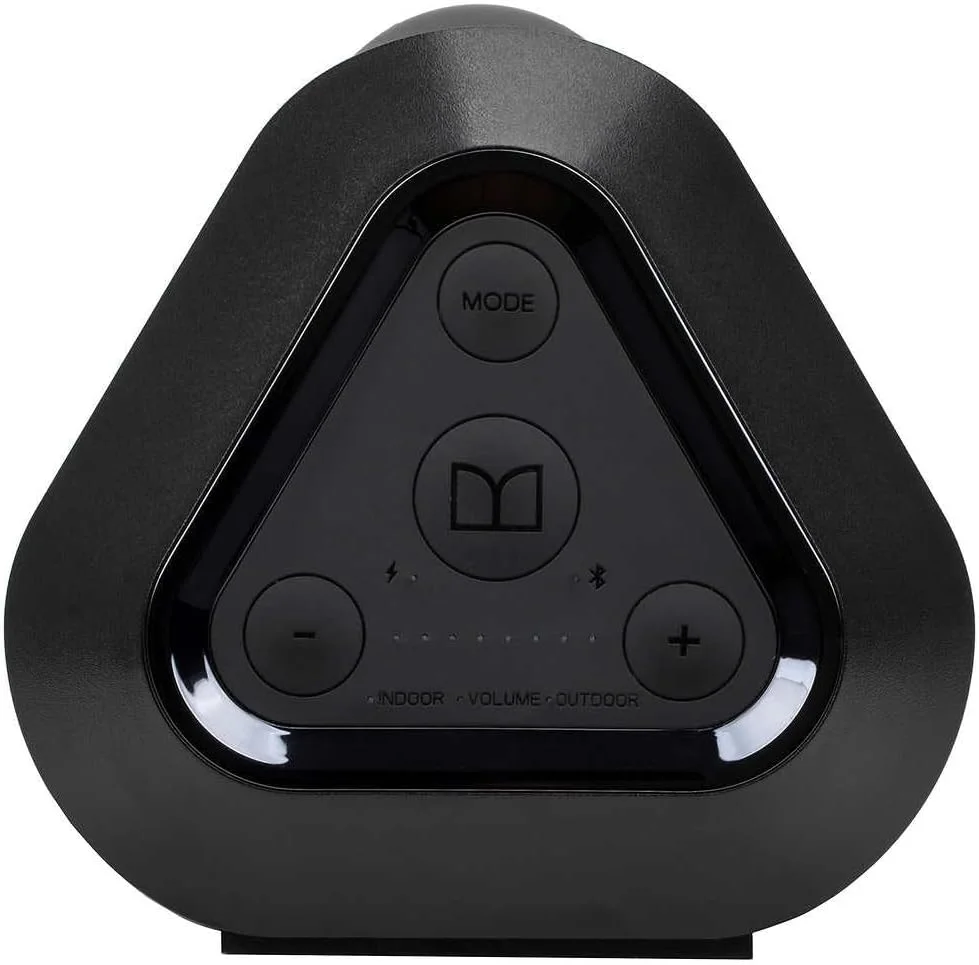 بوم باکس بلوتوثی مانستر: اسپیکر بلوتوثی ضد آب قابل شارژ IPX5 با خروجی شارژ USB و ورودی Aux، اسپیکر بلوتوثی بی سیم قابل حمل 120 واتی، مشکی بوم باکس بلوتوثی مانستر: اسپیکر بلوتوثی ضد آب قابل شارژ IPX5 با خروجی شارژ USB و ورودی Aux، اسپیکر بلوتوثی بی سیم قابل حمل 120 واتی، مشکی