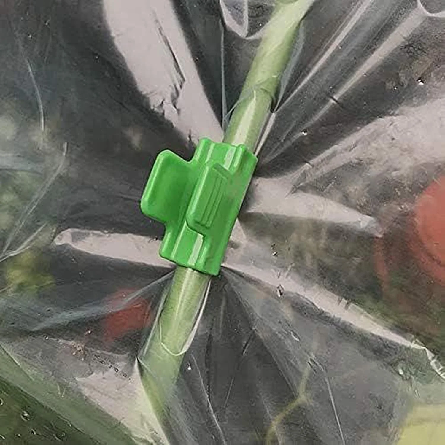 گیره های گلخانه ای | گیره های تونل رشد | گیره های ثابت کننده قابل استفاده مجدد برای توری باغبانی، پوشش زمستانی، لوله کاشت تونل باغ