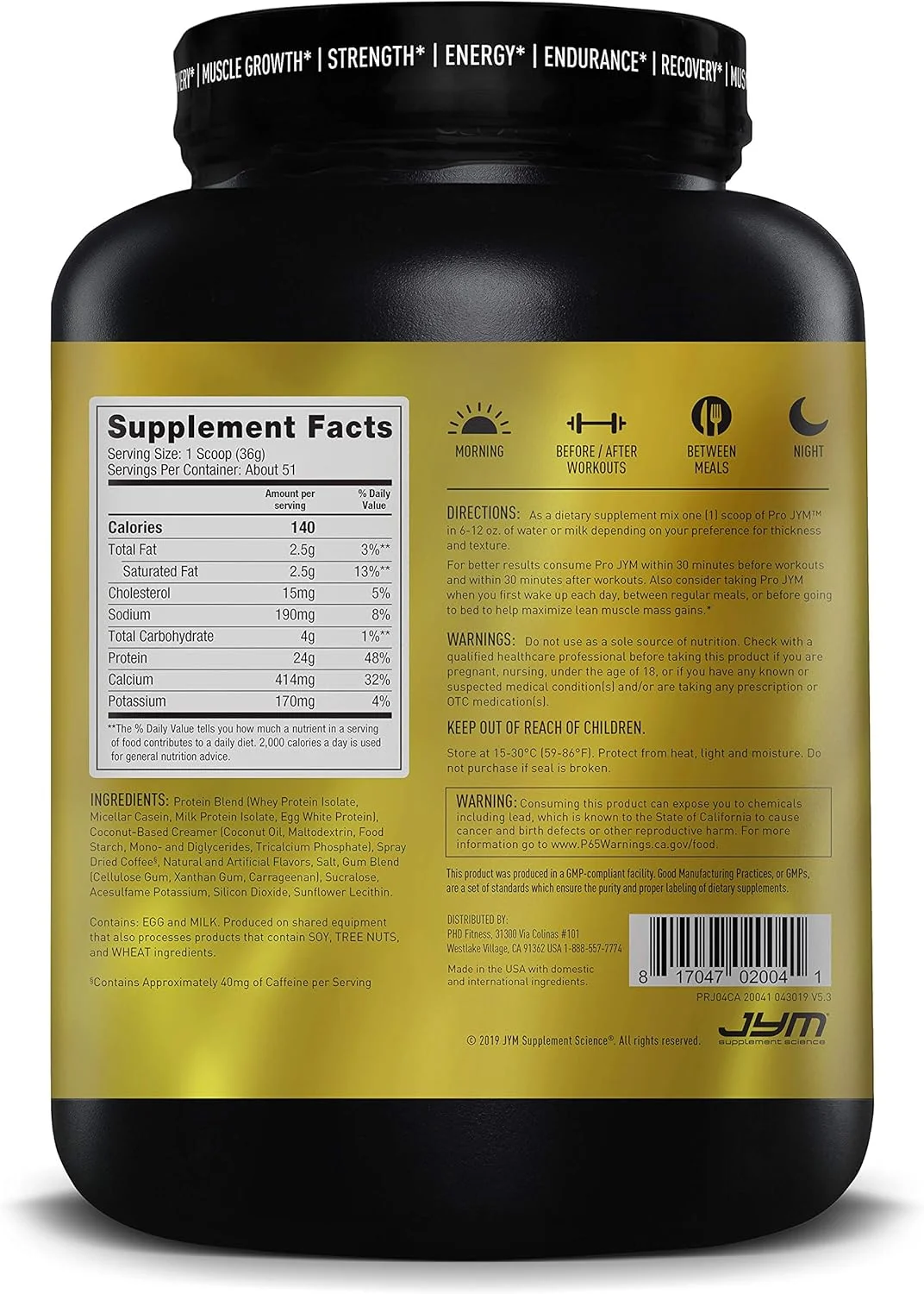 پودر پروتئین Pro JYM - سفیده تخم مرغ، پروتئین شیر، پروتئین وی ایزوله و کازئین میسلار | مکمل JYM Science | طعم موس شکلاتی، 4 پوند پودر پروتئین Pro JYM - سفیده تخم مرغ، پروتئین شیر، پروتئین وی ایزوله و کازئین میسلار | مکمل JYM Science | طعم موس شکلاتی، 4 پوند