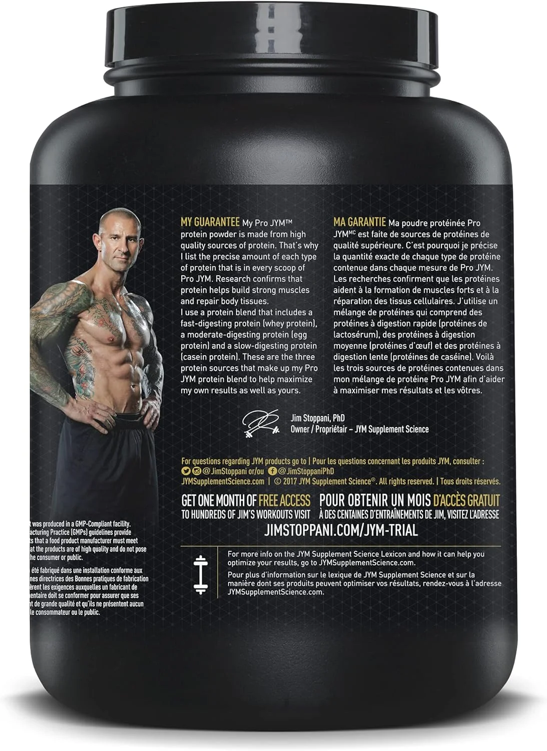 پودر پروتئین Pro Jym - سفیده تخم مرغ، شیر، پروتئین وی ایزوله و کازئین میسلار | JYM Supplement Science | طعم وانیل تاهیتی، 4 پوند