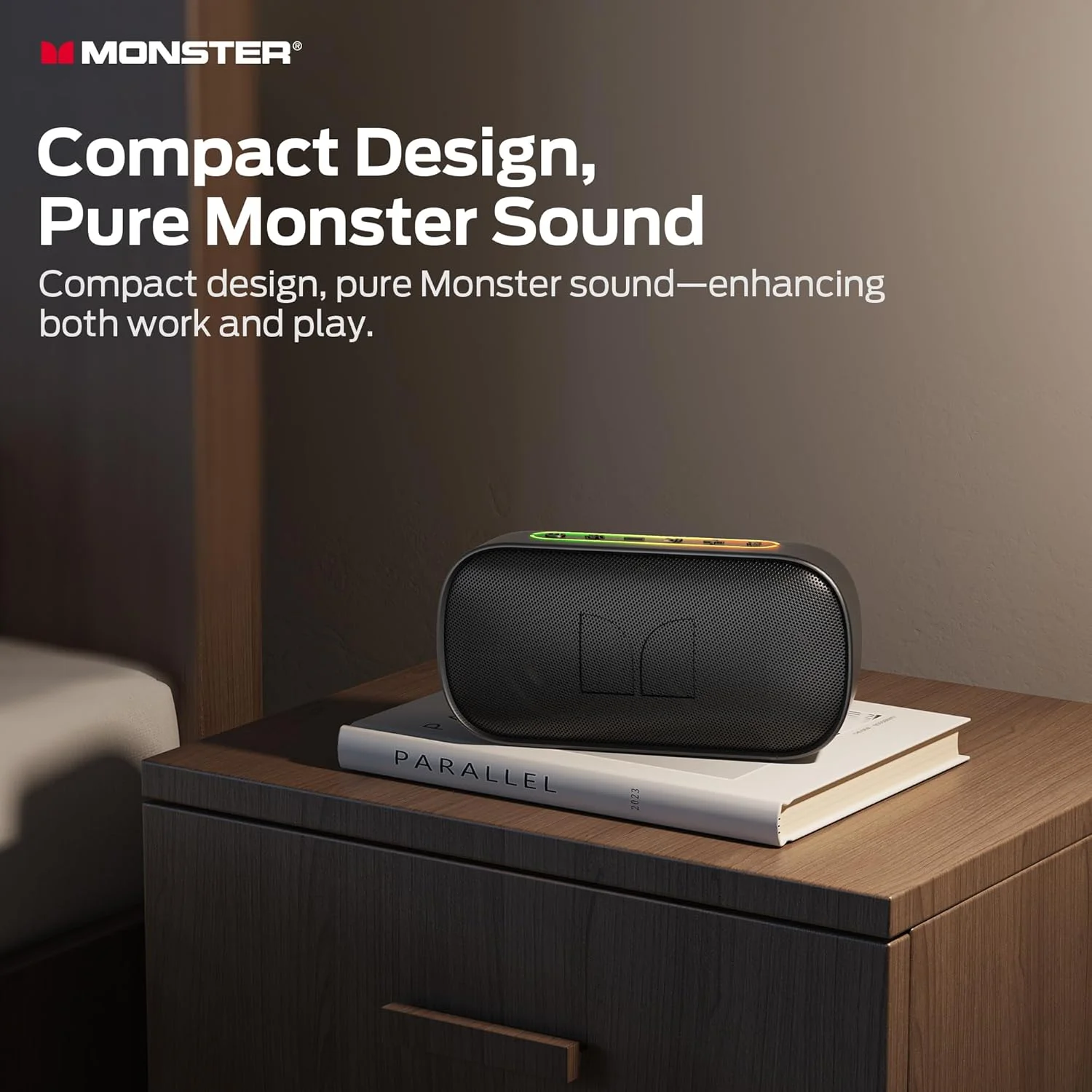اسپیکر Monster S150، بلوتوث قوی 5.4، اسپیکر بی سیم ضد آب IPX7، پشتیبانی از اتصال چند کاناله، تماس هندزفری HD، اسپیکرهای بلوتوثی با طراحی جمع و جور اسپیکر Monster S150، بلوتوث قوی 5.4، اسپیکر بی سیم ضد آب IPX7، پشتیبانی از اتصال چند کاناله، تماس هندزفری HD، اسپیکرهای بلوتوثی با طراحی جمع و جور