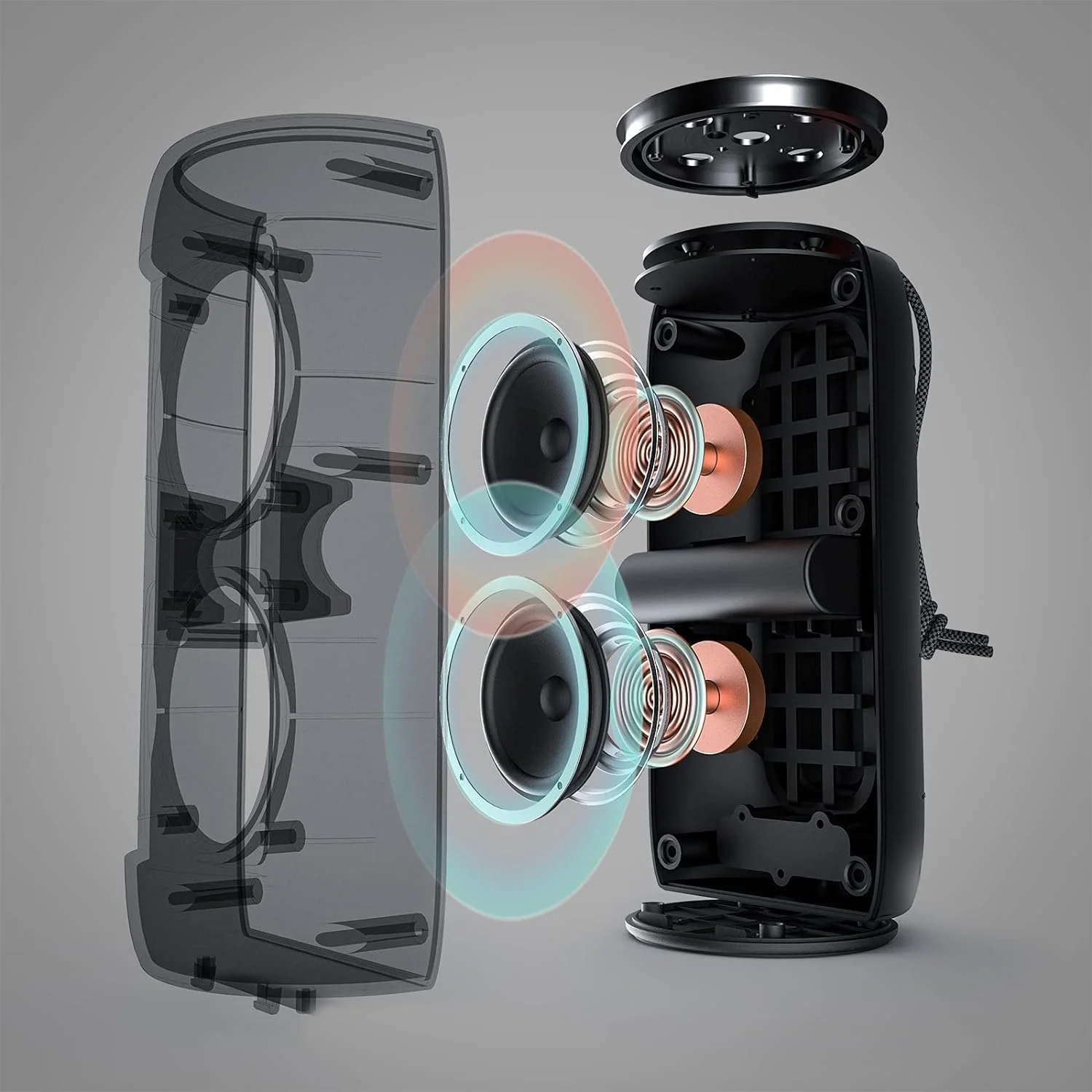 اسپیکر بلوتوثی Monster S310، اسپیکر بلوتوثی قابل حمل، توان 30 وات، جفت شدن استریو بی سیم واقعی، ارائه صدای پویا، اسپیکر ضد آب، بلوتوث 5.2، میکروفون داخلی، 24 ساعت پخش، مناسب برای فضای باز خانوادگی اسپیکر بلوتوثی Monster S310، اسپیکر بلوتوثی قابل حمل، توان 30 وات، جفت شدن استریو بی سیم واقعی، ارائه صدای پویا، اسپیکر ضد آب، بلوتوث 5.2، میکروفون داخلی، 24 ساعت پخش، مناسب برای فضای باز خانوادگی