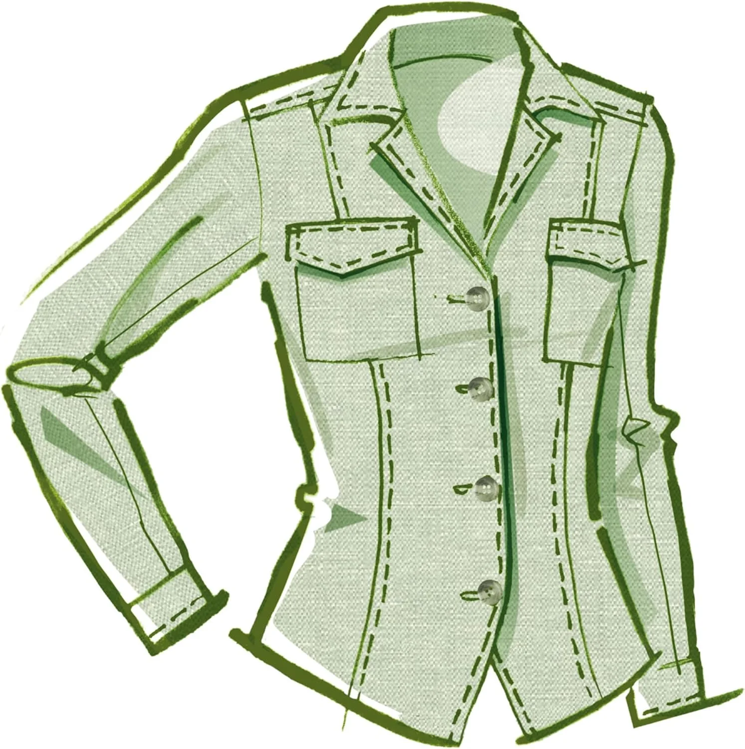 الگوی خیاطی McCall's M8504K5 ژاکت زنانه توسط ملیسا واتسون K5 (8-10-12-14-16) الگوی خیاطی McCall's M8504K5 ژاکت زنانه توسط ملیسا واتسون K5 (8-10-12-14-16)