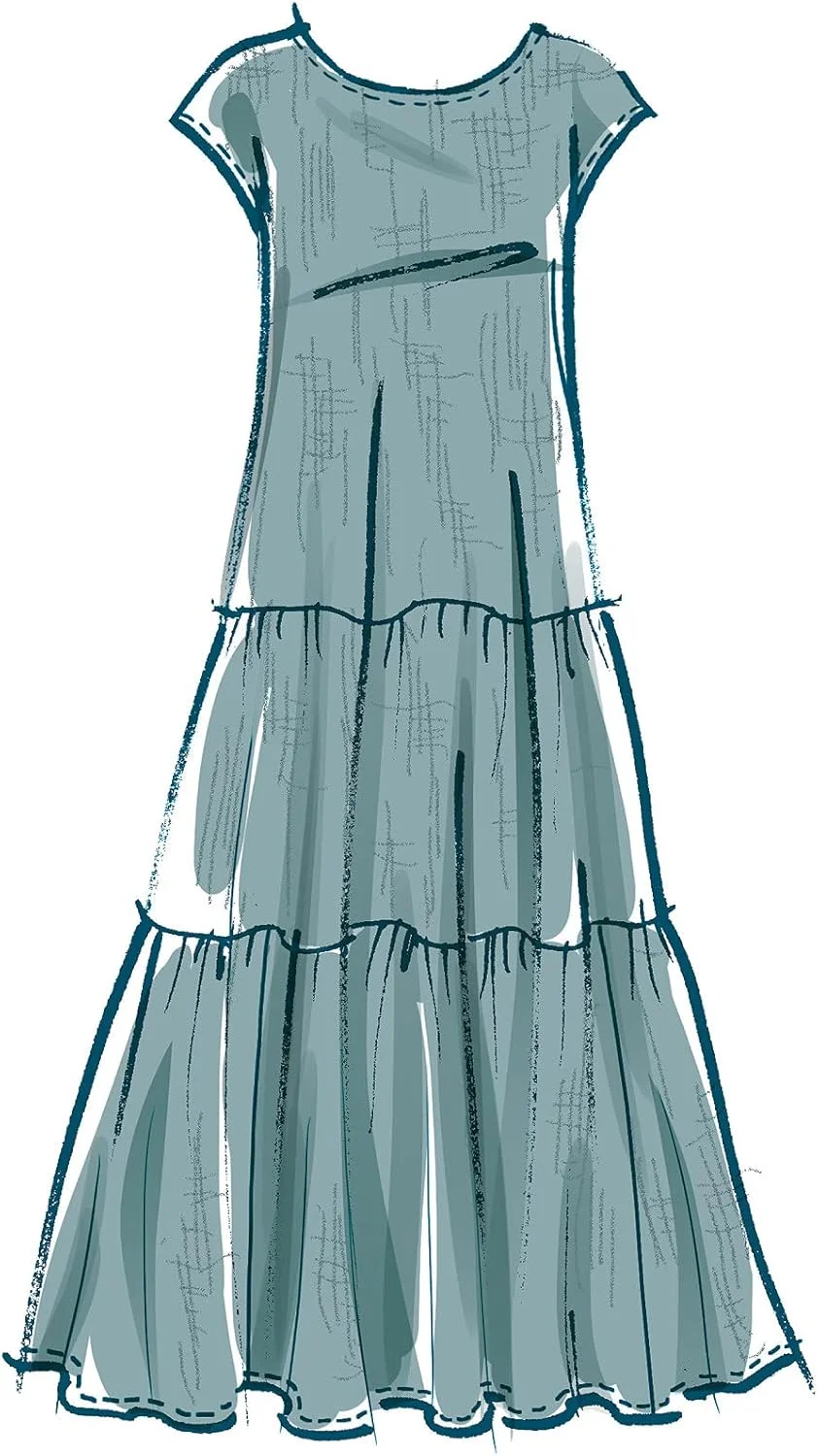 الگوی خیاطی مک کال M8214ZZ ZZ (L-XL-XXL) لباس زنانه و ماسک، چند رنگ الگوی خیاطی مک کال M8214ZZ ZZ (L-XL-XXL) لباس زنانه و ماسک، چند رنگ