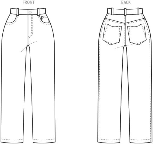 الگوی خیاطی شلوار زنانه McCall's M8473K5 توسط ملیسا واتسون K5 (8-10-12-14-16)