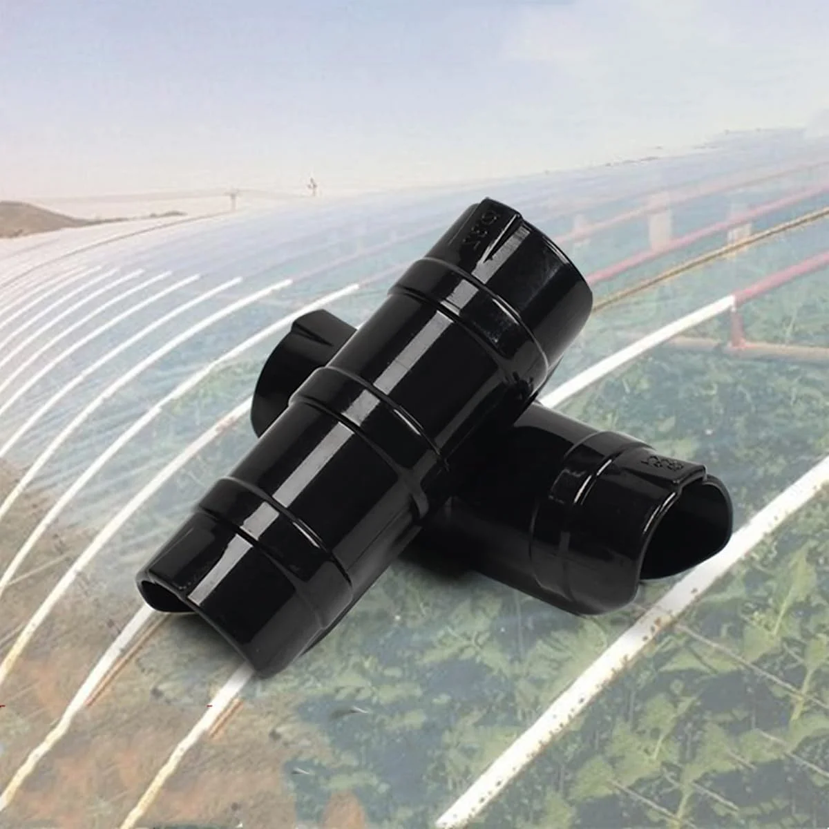 گیره لوله گلخانه Hoite، 20 عدد در هر ست، گیره لوله ساختمانی باغ، گیره حلقه تونلی برای PVC (0.70~0.78 اینچ)