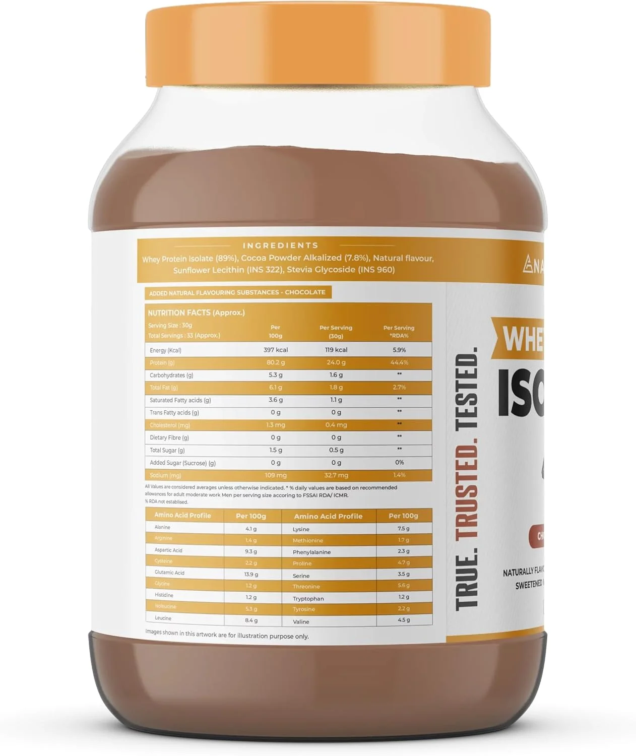 پروتئین وی طبیعی نچرالتین، 30 گرم در هر وعده - 24 گرم پروتئین، ایزوله شکلاتی - 1 کیلوگرم (طعمدار شده طبیعی، غیر تراریخته، بدون شیرینکنندههای مصنوعی) پروتئین وی طبیعی نچرالتین، 30 گرم در هر وعده - 24 گرم پروتئین، ایزوله شکلاتی - 1 کیلوگرم (طعمدار شده طبیعی، غیر تراریخته، بدون شیرینکنندههای مصنوعی)