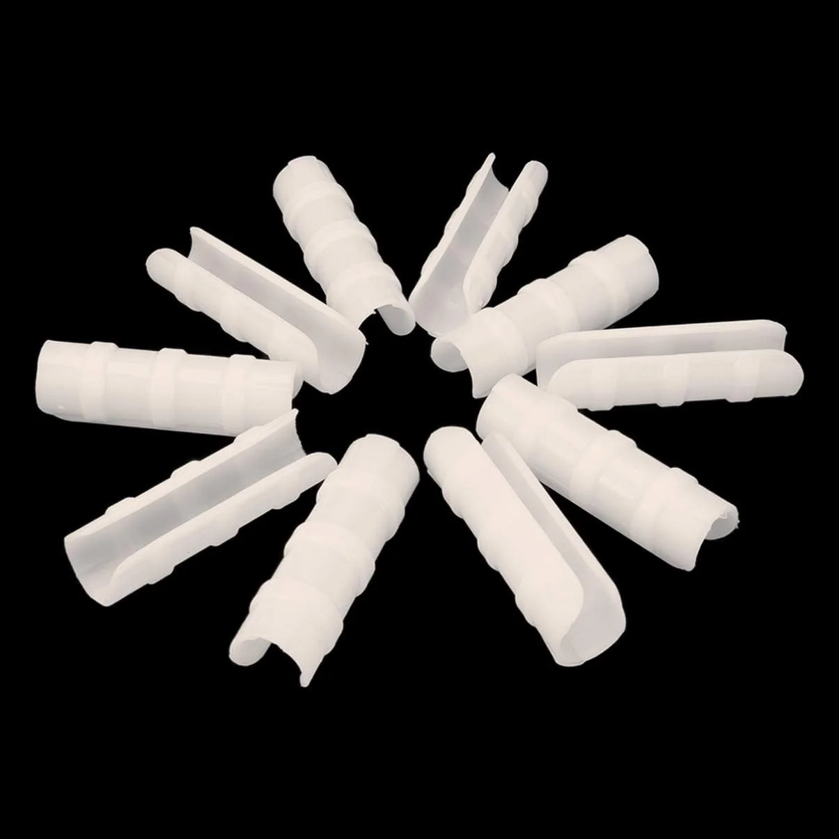10 عدد اتصال دهنده قاب گلخانه ای ABS، بست گیره ای برای لوله های قاب گلخانه ای، مناسب برای لوازم جانبی گلخانه (مناسب برای لوله های 24-26 میلی متر)