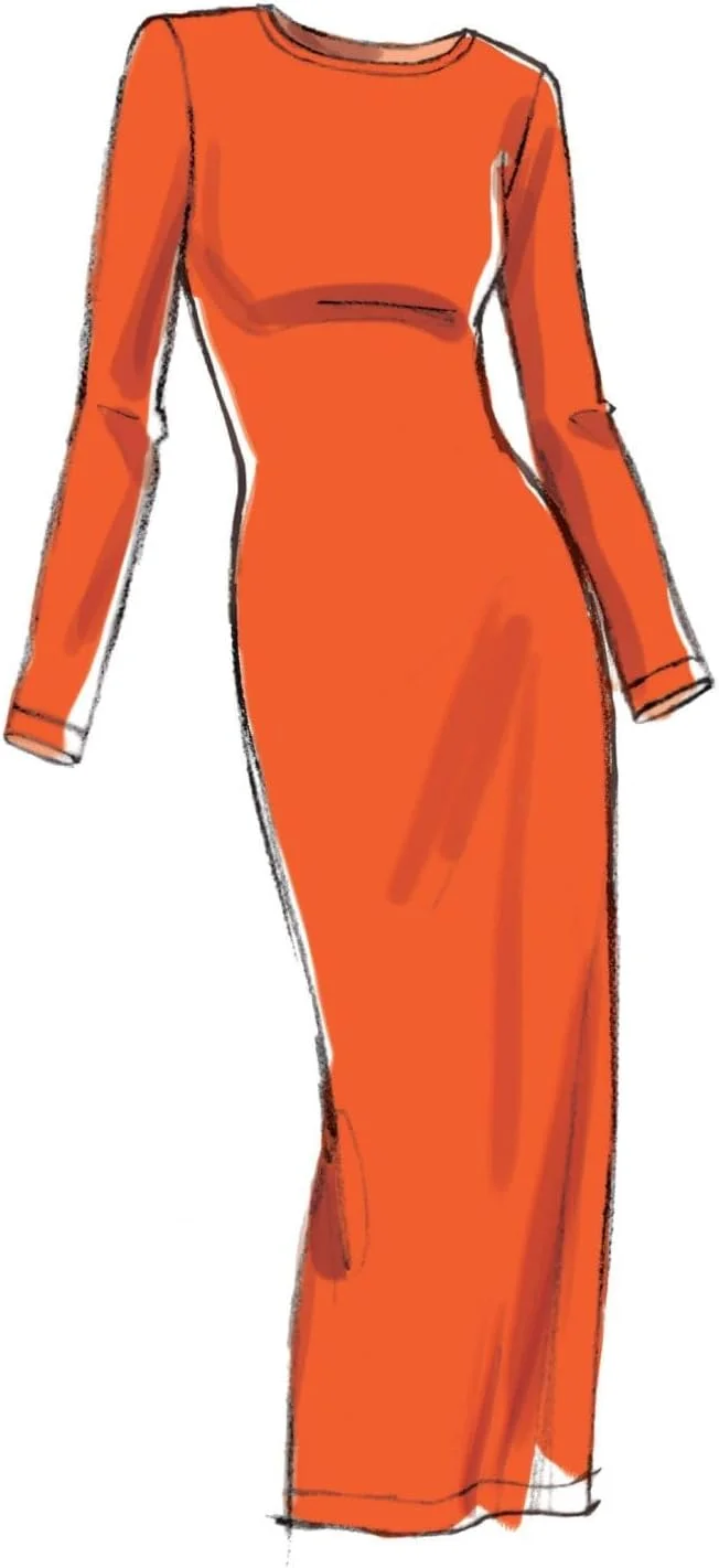 الگوی خیاطی McCall's M8058A5 لباس های بافتنی زنانه سایز A5 (6-8-10-12-14)، متنوع الگوی خیاطی McCall's M8058A5 لباس های بافتنی زنانه سایز A5 (6-8-10-12-14)، متنوع