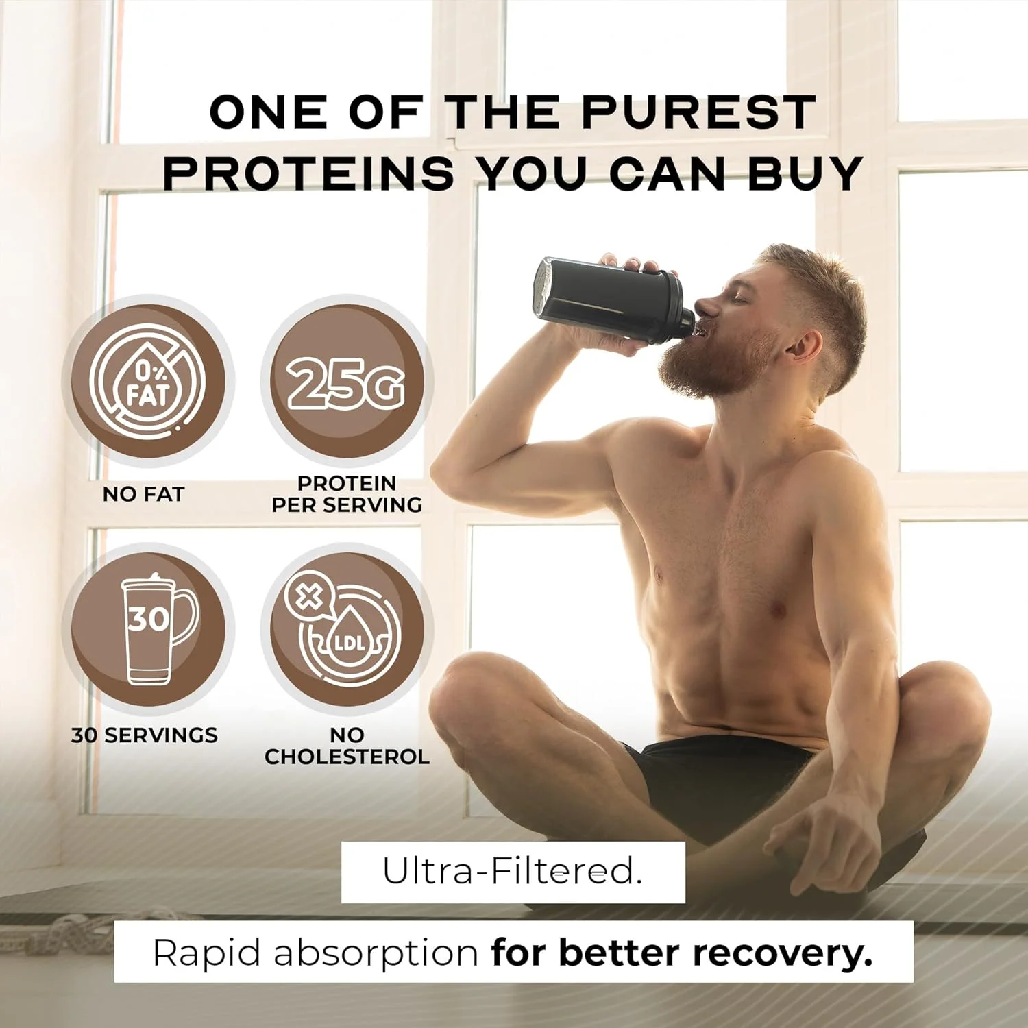 پروتئین وی ایزوله با تغذیه علف Muscle Feast، کاملا طبیعی، بدون هورمون، پرورش یافته در مراتع، شکلاتی، 2 پوند (37 سروینگ)