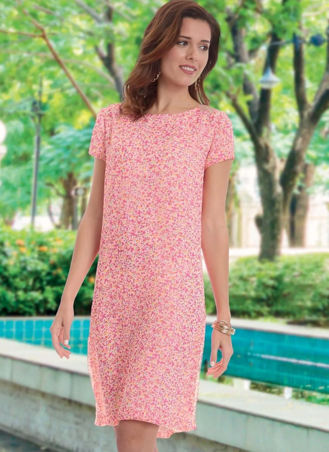 الگوی خیاطی زنانه مک کالز مدل M8053Y5، پیراهن خیمه ای در 2 قد مختلف، سایز Y5 (18-20-22-24-26)، متنوع الگوی خیاطی زنانه مک کالز مدل M8053Y5، پیراهن خیمه ای در 2 قد مختلف، سایز Y5 (18-20-22-24-26)، متنوع