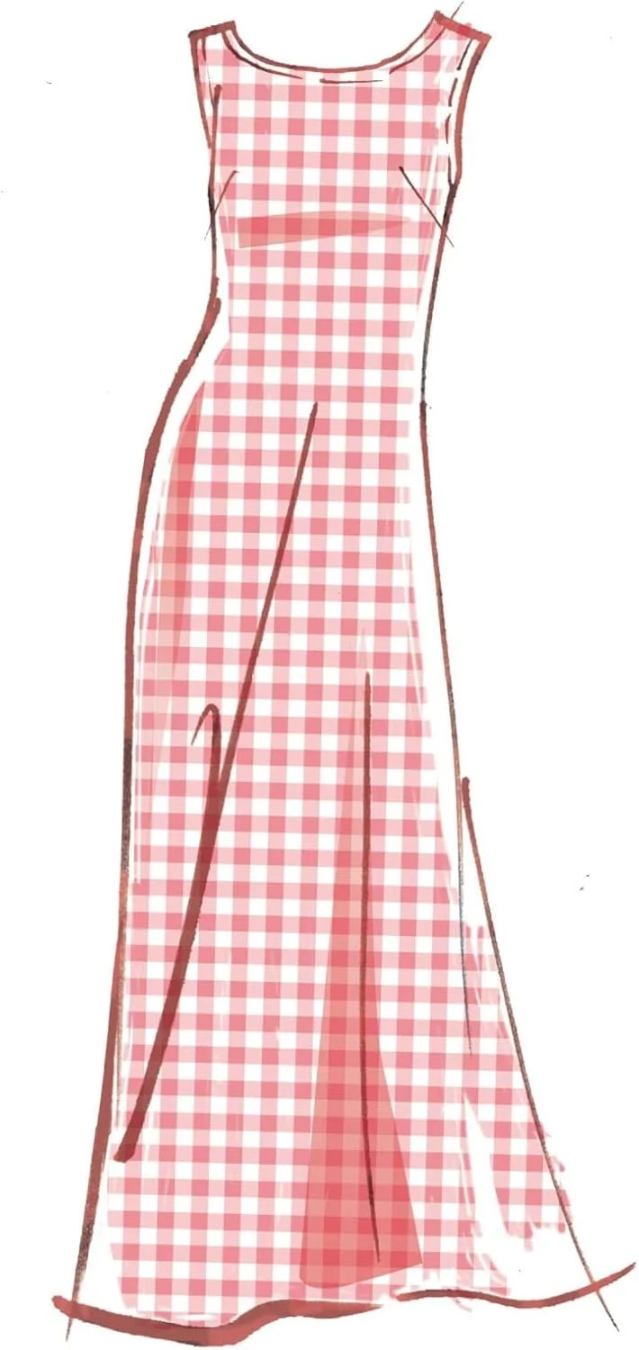 الگوی خیاطی زنانه مک کالز مدل M8053Y5، پیراهن خیمه ای در 2 قد مختلف، سایز Y5 (18-20-22-24-26)، متنوع الگوی خیاطی زنانه مک کالز مدل M8053Y5، پیراهن خیمه ای در 2 قد مختلف، سایز Y5 (18-20-22-24-26)، متنوع