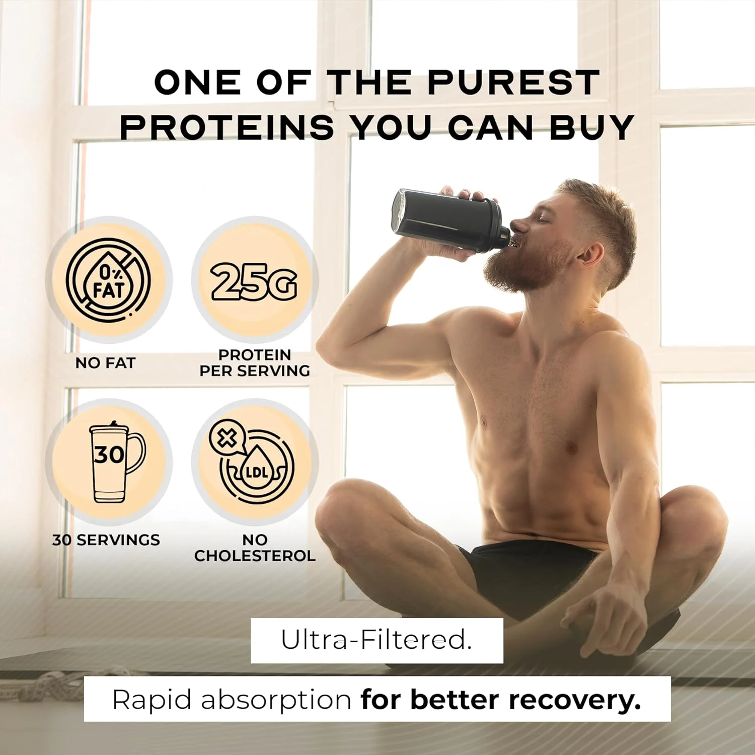 پروتئین وی ایزوله با تغذیه علف Muscle Feast، کاملا طبیعی بدون هورمون، وانیلی، 2 پوند (37 سروینگ)
