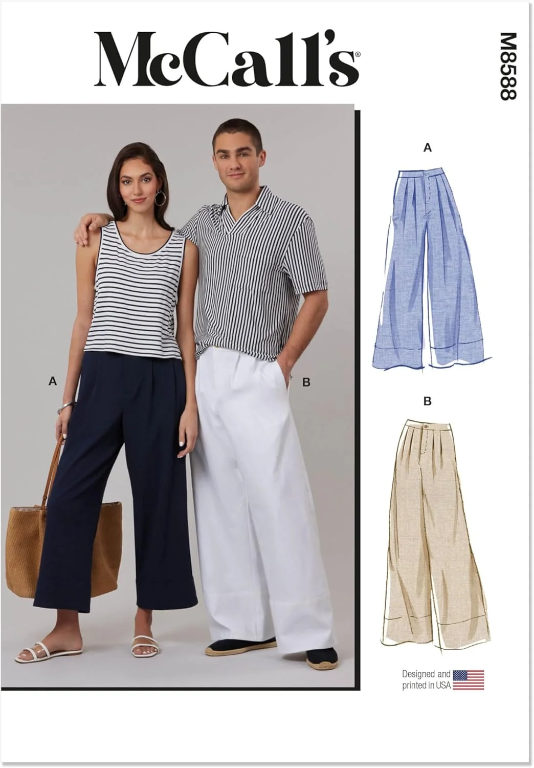 الگوی خیاطی شلوار مک کالز، چند رنگ