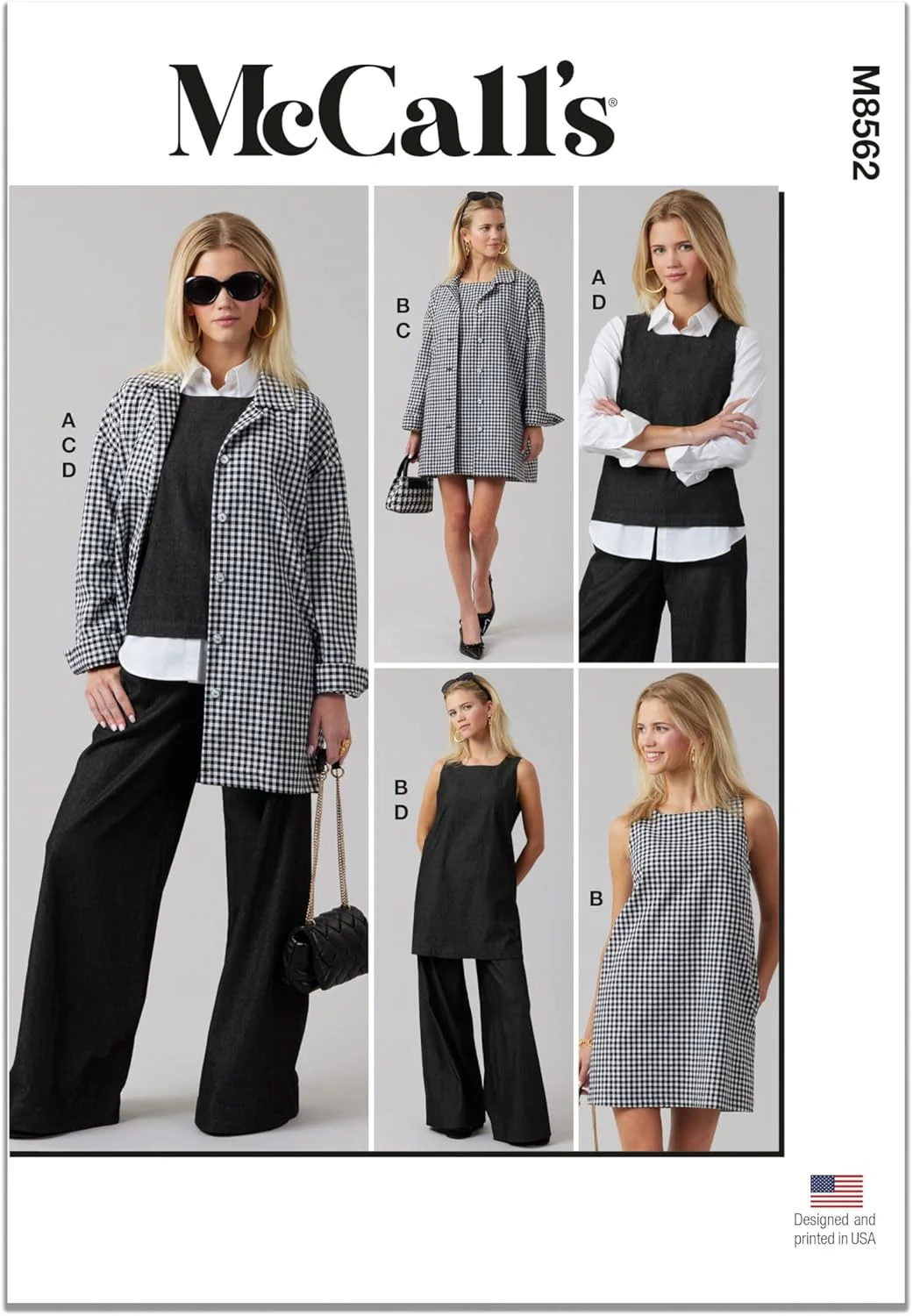 کیت الگوی خیاطی لباس ورزشی زنانه مک کالز، چند رنگ کیت الگوی خیاطی لباس ورزشی زنانه مک کالز، چند رنگ