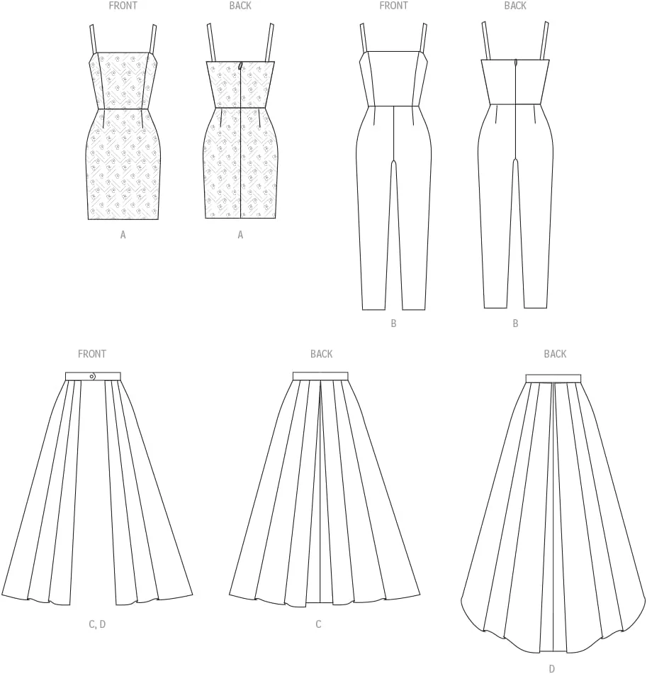الگوی خیاطی لباس مجلسی، سرهمی و دامن رویی زنانه مک کالز، کد طراحی M8450، سایزهای 20W-22W-24W-26W-28W، چند رنگ الگوی خیاطی لباس مجلسی، سرهمی و دامن رویی زنانه مک کالز، کد طراحی M8450، سایزهای 20W-22W-24W-26W-28W، چند رنگ
