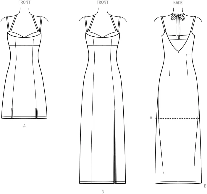 الگوی خیاطی لباس زنانه McCall's Know Me، دو تکه چند رنگ الگوی خیاطی لباس زنانه McCall's Know Me، دو تکه چند رنگ