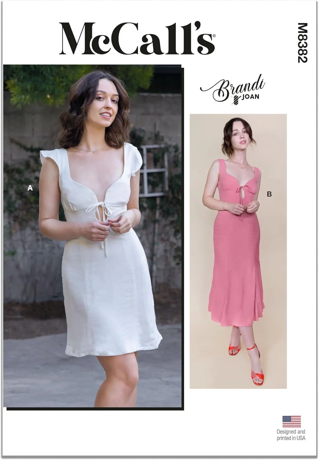 الگوی خیاطی لباس زنانه مک کالز، چند رنگ 2