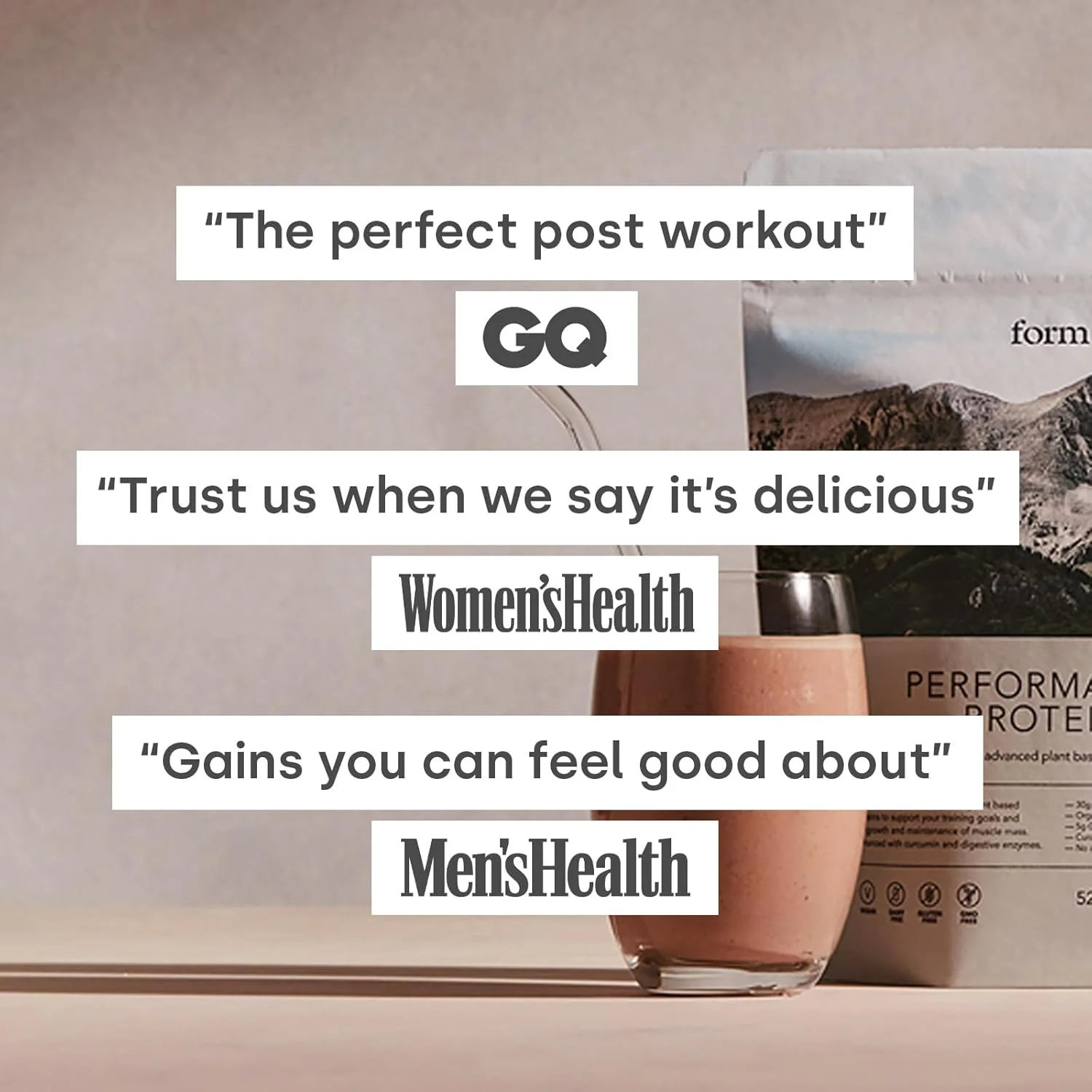 پروتئین عملکردی Form - پودر پروتئین وگان - 30 گرم پروتئین گیاهی در هر وعده، حاوی BCAA. ایده آل برای بعد از تمرین. طعم عالی حتی با آب! (شکلات بادام زمینی) پروتئین عملکردی Form - پودر پروتئین وگان - 30 گرم پروتئین گیاهی در هر وعده، حاوی BCAA. ایده آل برای بعد از تمرین. طعم عالی حتی با آب! (شکلات بادام زمینی)