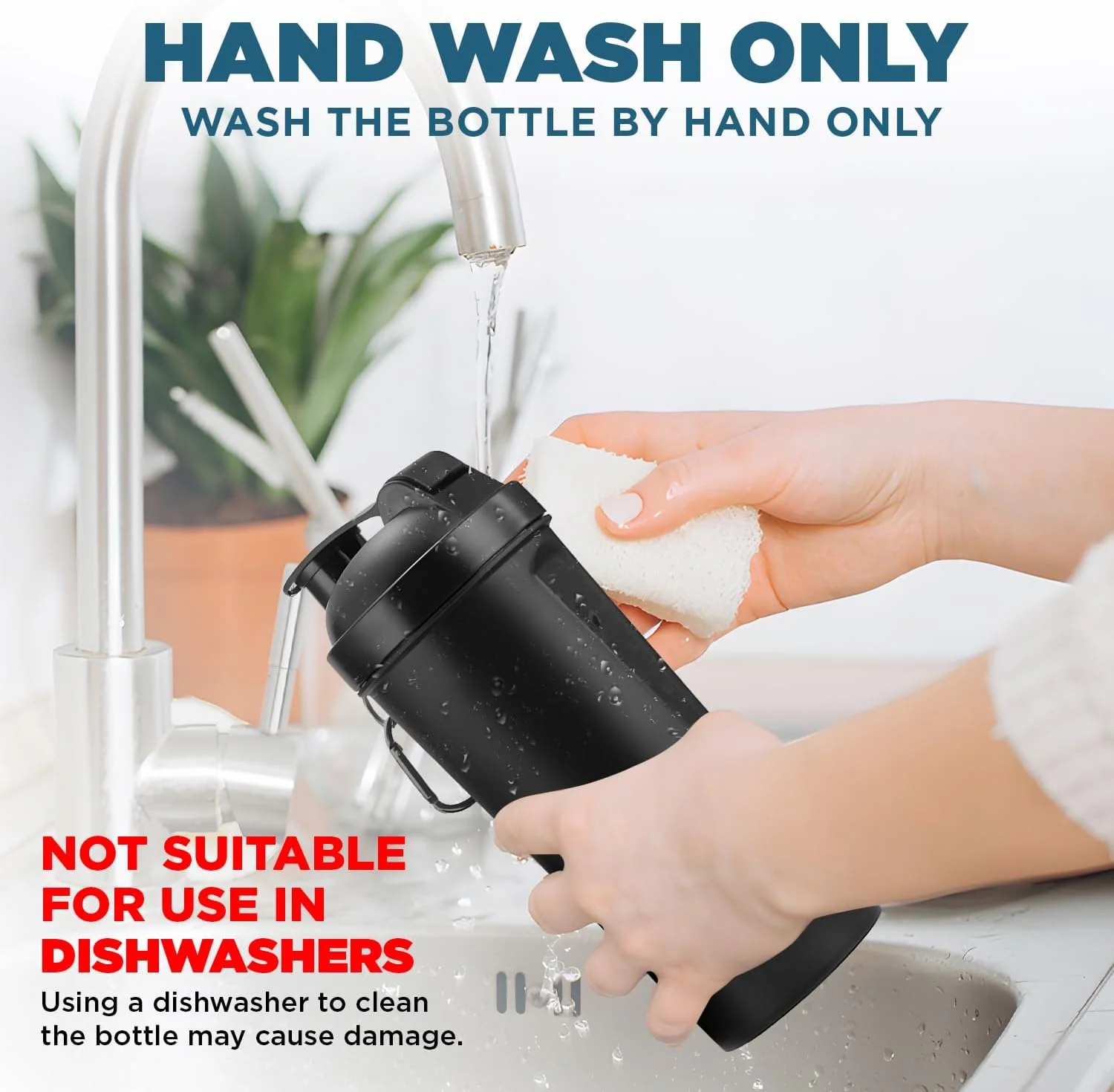 بطری شیکر پروتئین 3 لایه GRAVIT، 550 میلی لیتر، فاقد BPA، لیوان شیکر باشگاه با محفظه نگهداری مکمل و پودر، میکسر ضد نشت برای شیک های پروتئینی، اسموتی ها، قبل از تمرین، دفتر و ورزش (ست 2 تکه، مشکی) بطری شیکر پروتئین 3 لایه GRAVIT، 550 میلی لیتر، فاقد BPA، لیوان شیکر باشگاه با محفظه نگهداری مکمل و پودر، میکسر ضد نشت برای شیک های پروتئینی، اسموتی ها، قبل از تمرین، دفتر و ورزش (ست 2 تکه، مشکی)