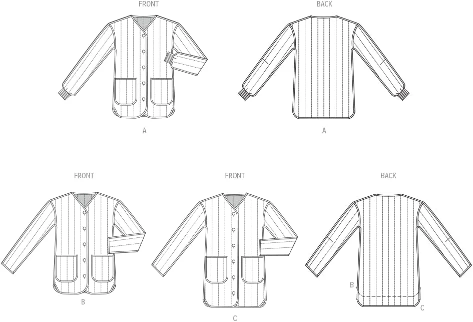 الگوی خیاطی کت زنانه مک کالز، چند رنگ الگوی خیاطی کت زنانه مک کالز، چند رنگ