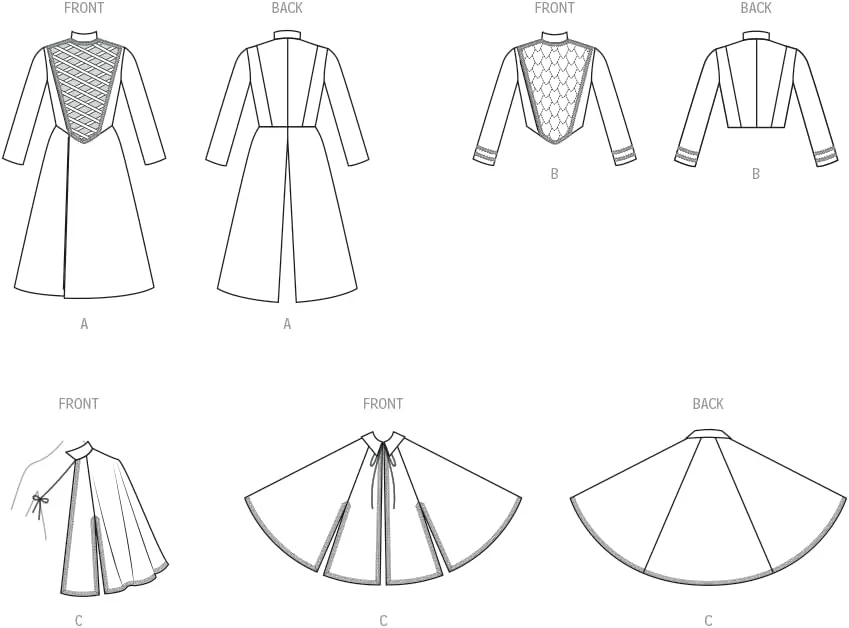 الگوی خیاطی کت مردانه مدل McCall's M8624AA، آستر دار و فیت، کد طراحی M8624، سایزهای 34-36-38-40-42