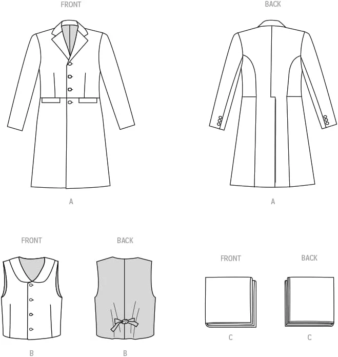 الگوی خیاطی لباس غرب وحشی زنانه مک کالز، کد طراحی M8398، سایزهای 8-10-12-14-16 الگوی خیاطی لباس غرب وحشی زنانه مک کالز، کد طراحی M8398، سایزهای 8-10-12-14-16