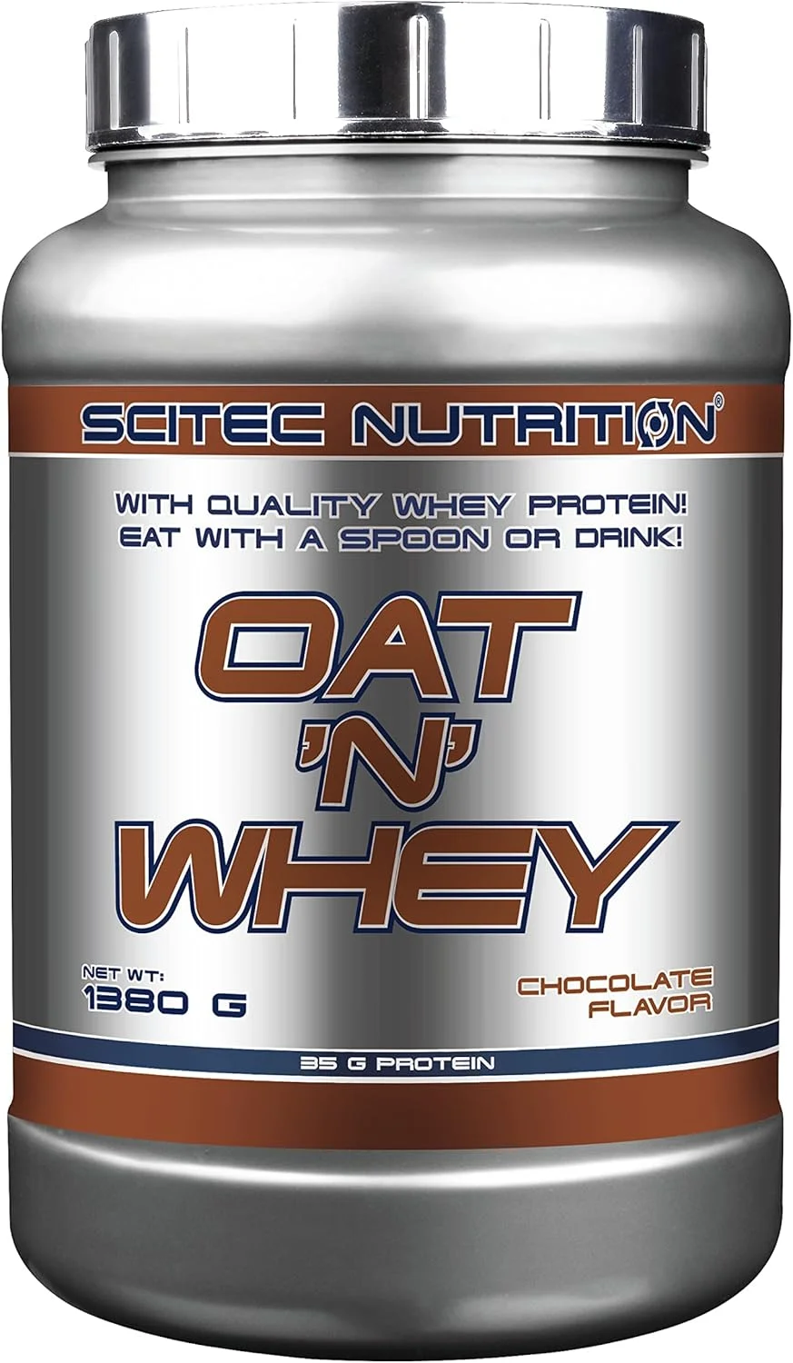 BIG & FIT SPORTS NUTRITION Scitec Oat N Whey با طعم شکلات (1380 گرم) / مکمل غذایی