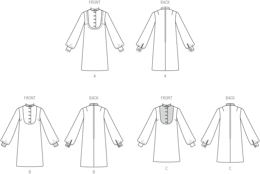 الگوی خیاطی آسان برای پیراهن های زنانه مدل قدیمی دهه 1960 McCall's M8621K5، کد طراحی M8621، سایزهای 8-10-12-14-16