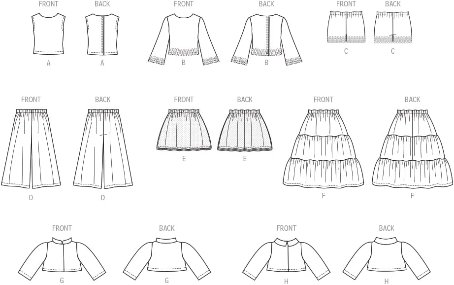 الگوی خیاطی لباس عروسک 18 اینچی McCall's M8523OS، کد طراحی M8523، سایز One Size الگوی خیاطی لباس عروسک 18 اینچی McCall's M8523OS، کد طراحی M8523، سایز One Size