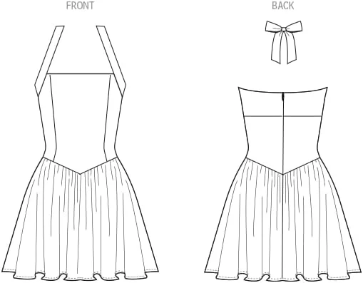الگوی خیاطی لباس زنانه مک کالز، چند رنگ الگوی خیاطی لباس زنانه مک کالز، چند رنگ