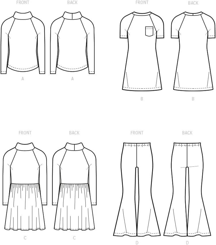 الگوی خیاطی لباس، تاپ بافتنی، دامن و شلوار دخترانه و بچگانه مک کال، کد طراحی M8353، سایزهای 3-4-5-6 الگوی خیاطی لباس، تاپ بافتنی، دامن و شلوار دخترانه و بچگانه مک کال، کد طراحی M8353، سایزهای 3-4-5-6