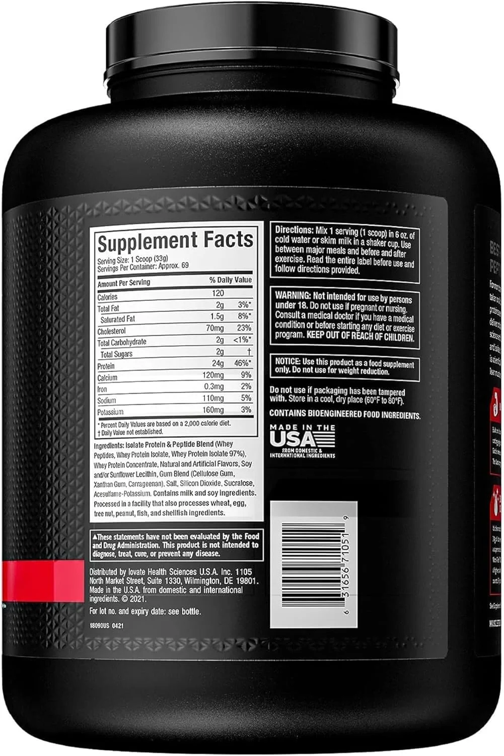 پودر پروتئین وی نیترو تک 100% وی گلد ماسل تک، پروتئین وی ایزوله و پپتیدهای فوق خالص برای ریکاوری سریع و افزایش عضله سازی، نوشیدنی بدون گلوتن برای مردان و زنان، کرم وانیلی فرانسوی 5.00 پوند پودر پروتئین وی نیترو تک 100% وی گلد ماسل تک، پروتئین وی ایزوله و پپتیدهای فوق خالص برای ریکاوری سریع و افزایش عضله سازی، نوشیدنی بدون گلوتن برای مردان و زنان، کرم وانیلی فرانسوی 5.00 پوند