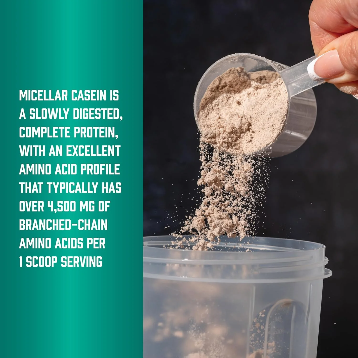 NOW Sports Nutrition، کازئین میسلار 19 گرم، رهش آهسته، پودر بدون طعم، 1.8 پوند NOW Sports Nutrition، کازئین میسلار 19 گرم، رهش آهسته، پودر بدون طعم، 1.8 پوند