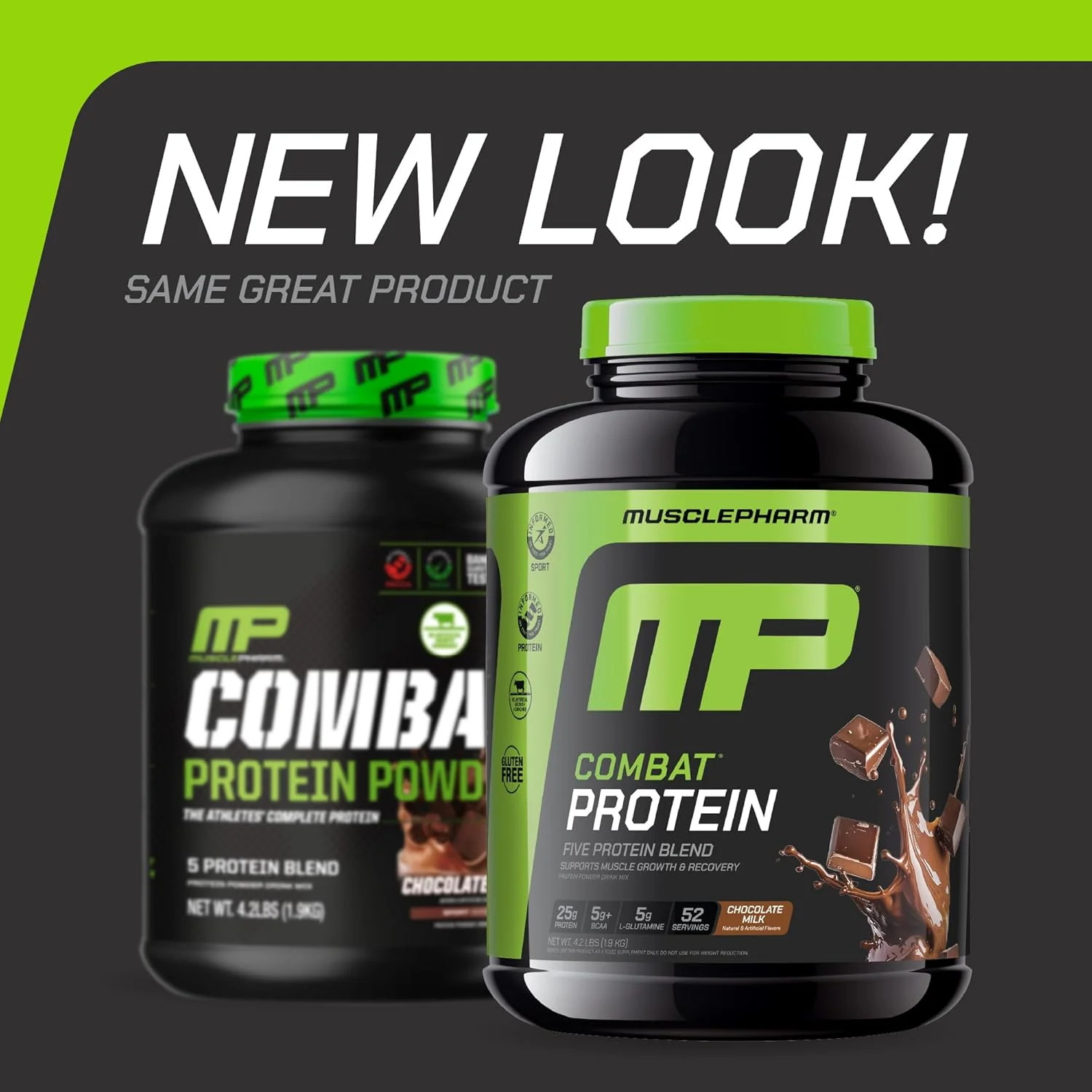 پودر پروتئین کامبت MusclePharm، مخلوط 5 پروتئینی، شیر شکلاتی، 4.1 پوند، 52 سروینگ پودر پروتئین کامبت MusclePharm، مخلوط 5 پروتئینی، شیر شکلاتی، 4.1 پوند، 52 سروینگ