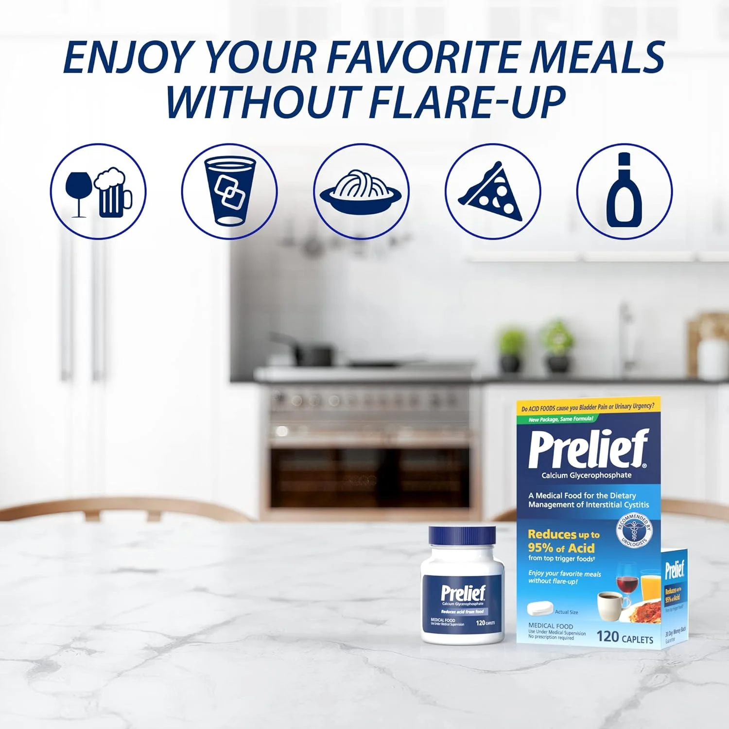 کپسول های کاهنده اسید پرلیف، مکمل غذایی، 120 عدد کپسول های کاهنده اسید پرلیف، مکمل غذایی، 120 عدد