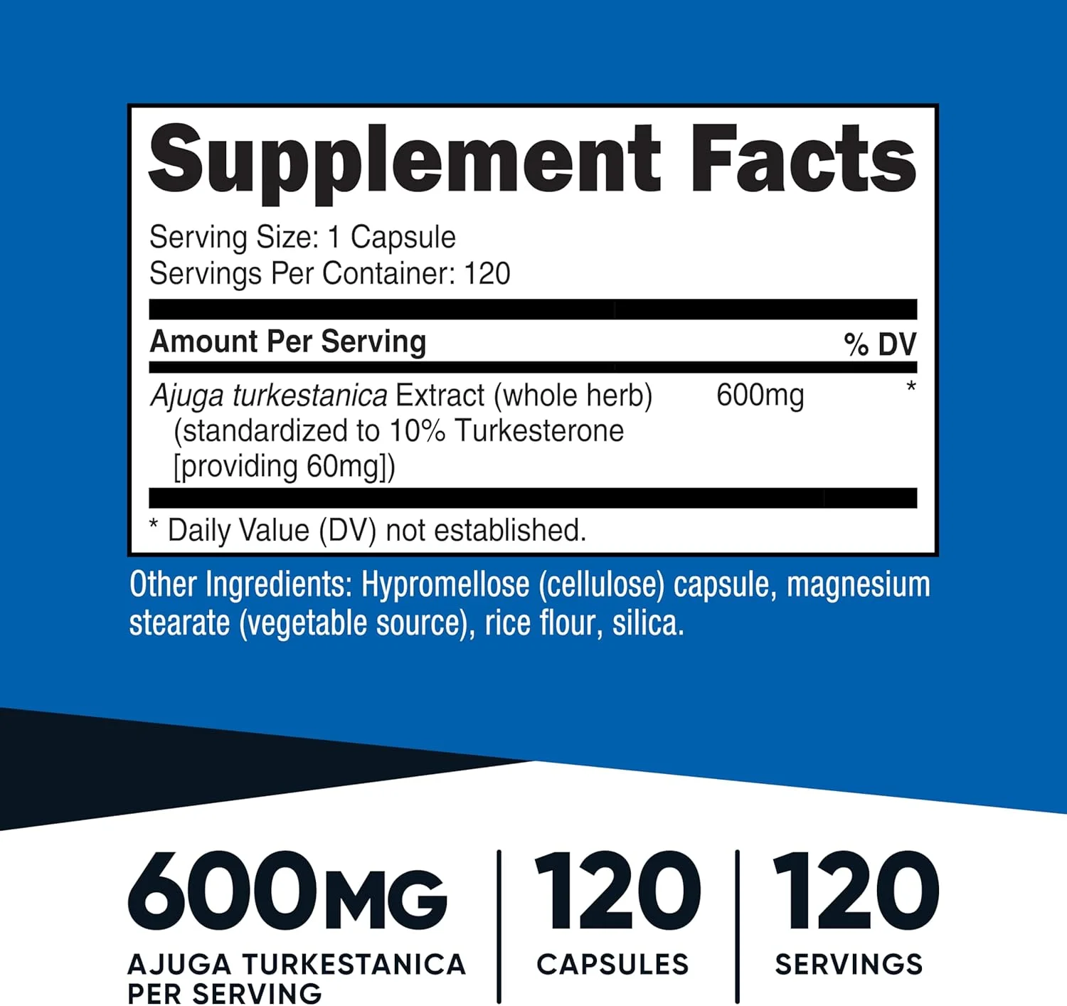 مکمل غذایی تورکسترون نوتریکاست 600 میلیگرم، 120 کپسول - گیاهی، غیر GMO و بدون گلوتن مکمل غذایی تورکسترون نوتریکاست 600 میلیگرم، 120 کپسول - گیاهی، غیر GMO و بدون گلوتن