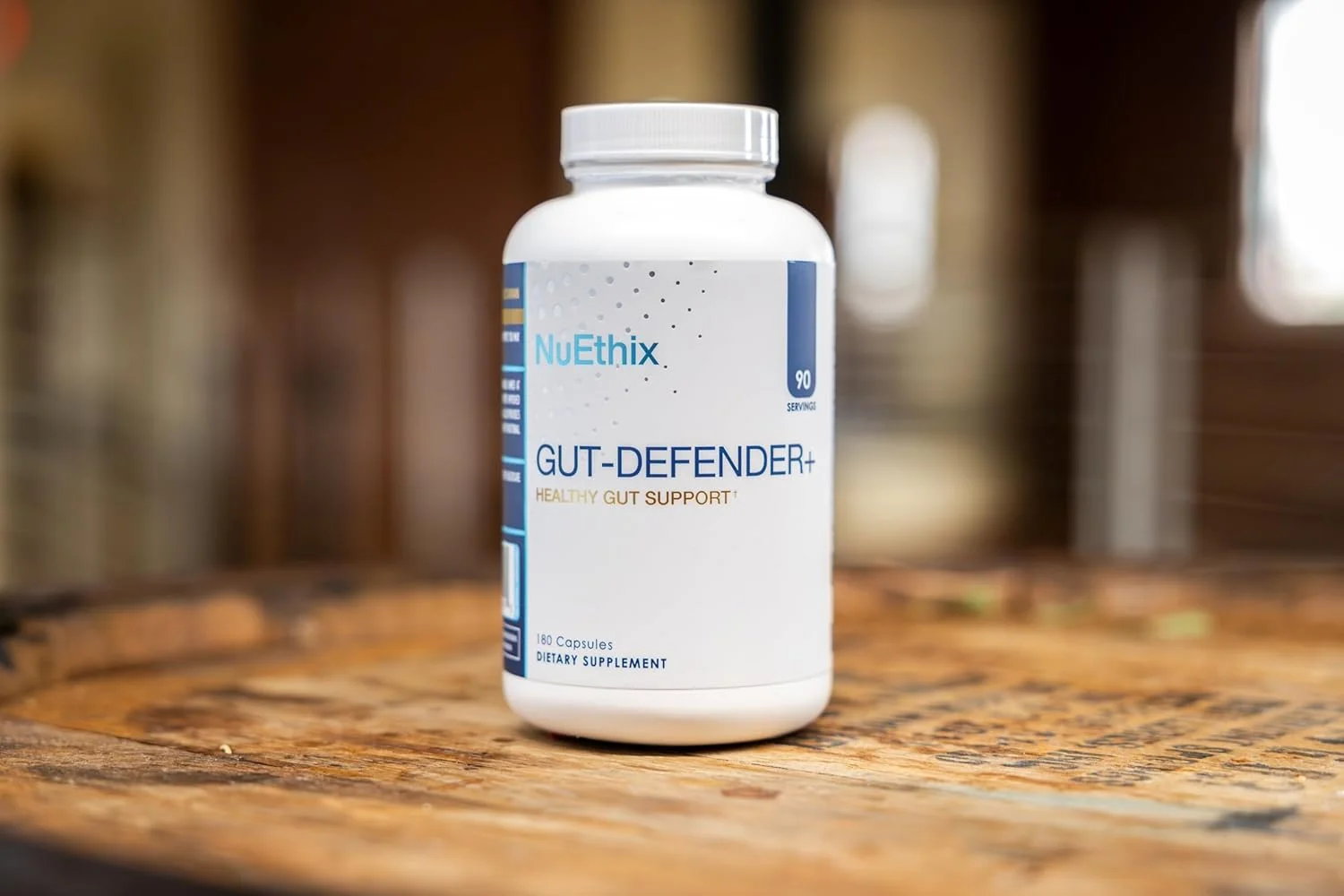 مکمل غذایی مدافع روده NuEthix Formulations Plus تعادل میکروبیوم، 180 کپسول، 90 سروینگ