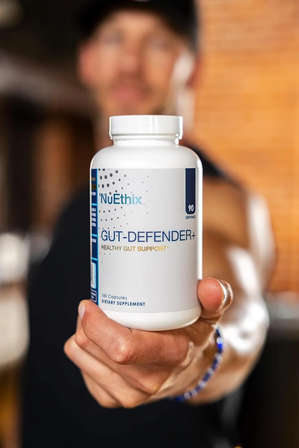 مکمل غذایی مدافع روده NuEthix Formulations Plus تعادل میکروبیوم، 180 کپسول، 90 سروینگ