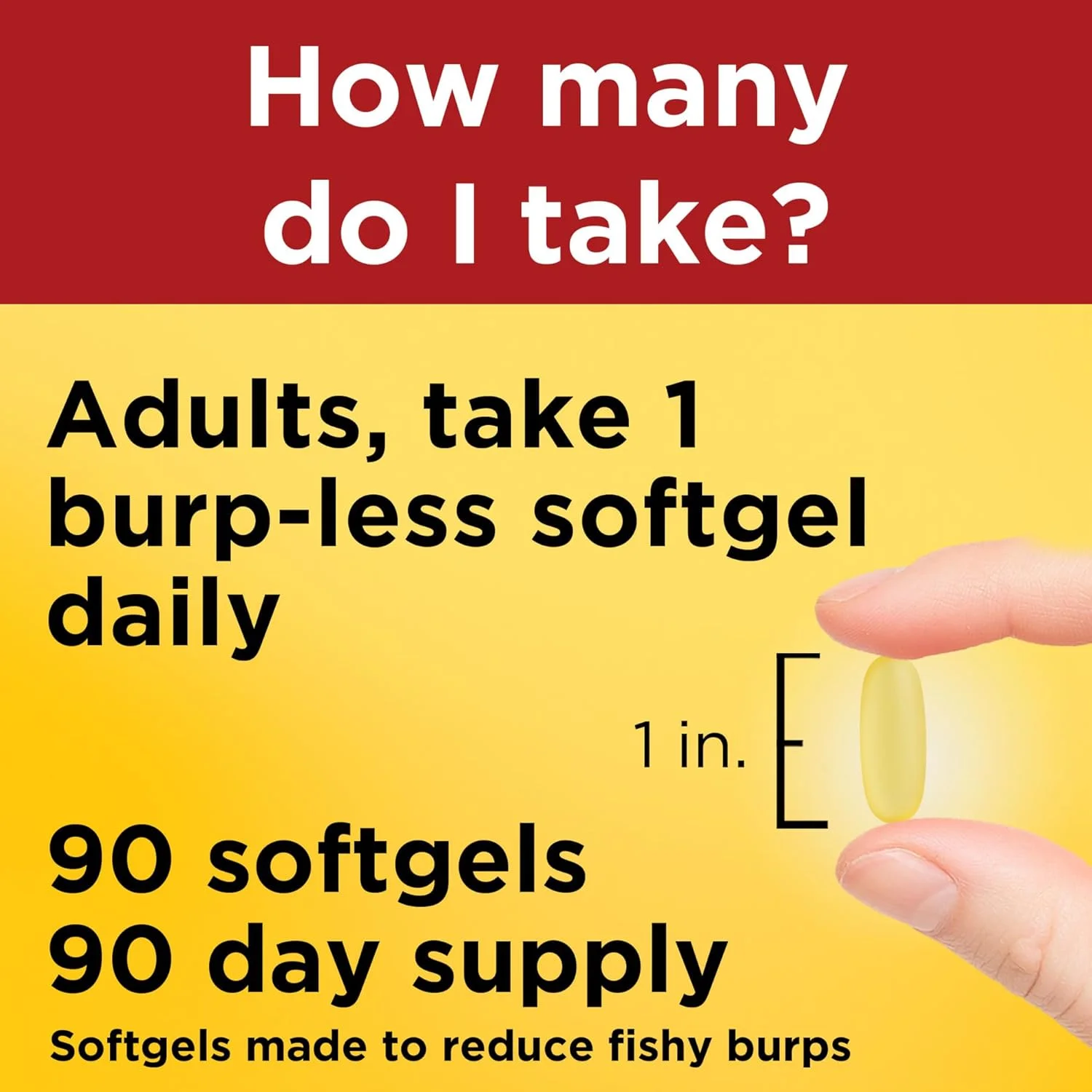 Nature Made Ultra Omega-3 بدون آروغ با روغن ماهی 1400 میلی گرم، مکمل غذایی برای حمایت از سلامت قلب، 90 سافت ژل، تامین 90 روزه Nature Made Ultra Omega-3 بدون آروغ با روغن ماهی 1400 میلی گرم، مکمل غذایی برای حمایت از سلامت قلب، 90 سافت ژل، تامین 90 روزه