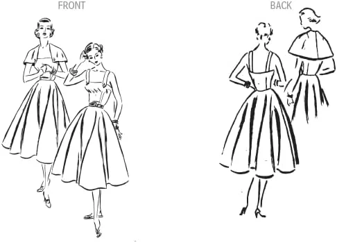 الگوهای Vogue V2002K5 لباس و شنل زنانه K5 (8-10-12-14-16) الگوهای Vogue V2002K5 لباس و شنل زنانه K5 (8-10-12-14-16)