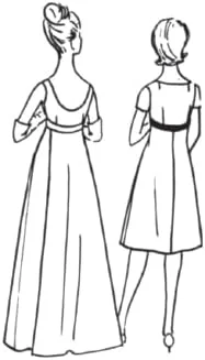 الگوهای Vogue V1965B5 لباس شب یک تکه زنانه B5 (8-10-12-14-16)