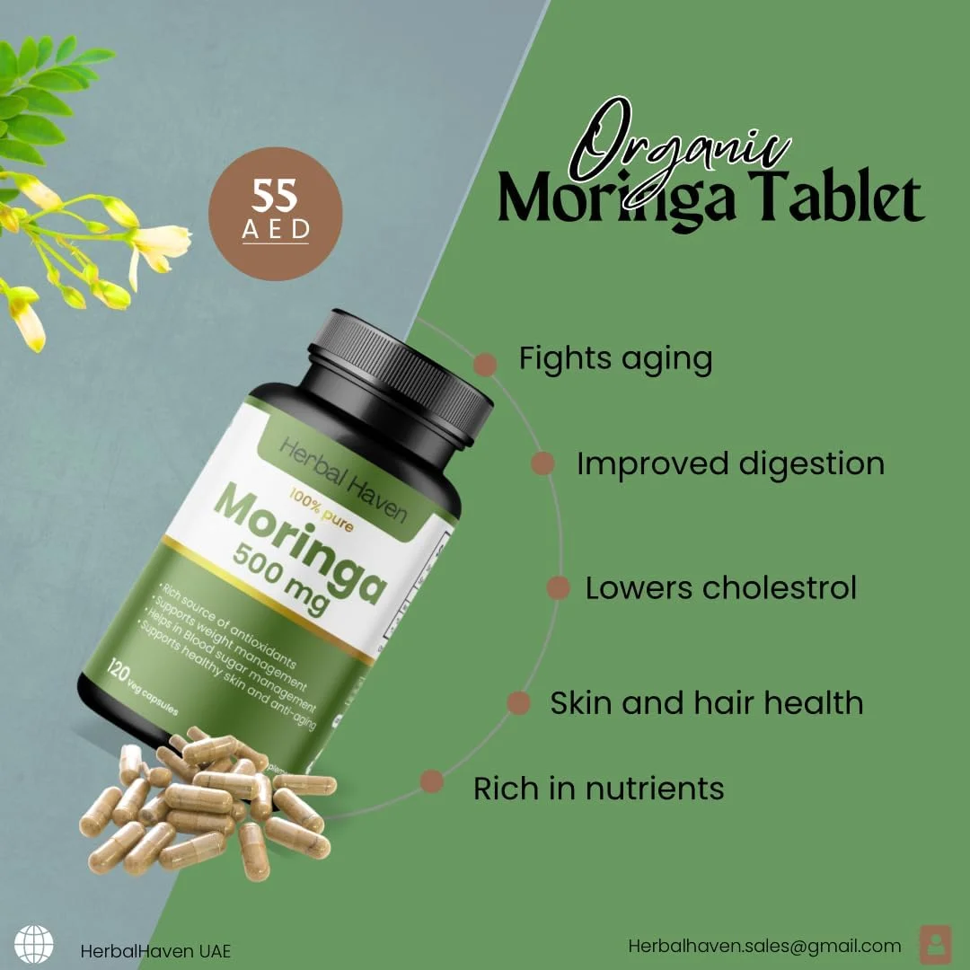 مکمل مورینگا هربال هیون 500 میلی گرم، 120 کپسول گیاهی، مکمل غذایی حاوی آنتی اکسیدان مکمل مورینگا هربال هیون 500 میلی گرم، 120 کپسول گیاهی، مکمل غذایی حاوی آنتی اکسیدان