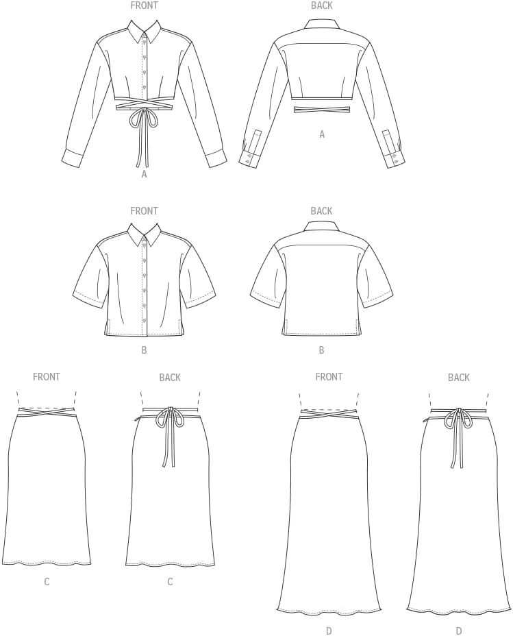 الگوهای Vogue V1944AX5 تاپ و دامن زنانه AX5(4-6-8-10-12) الگوهای Vogue V1944AX5 تاپ و دامن زنانه AX5(4-6-8-10-12)